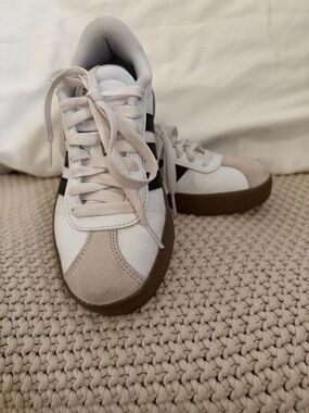 adidas White Black Beige Sneakers